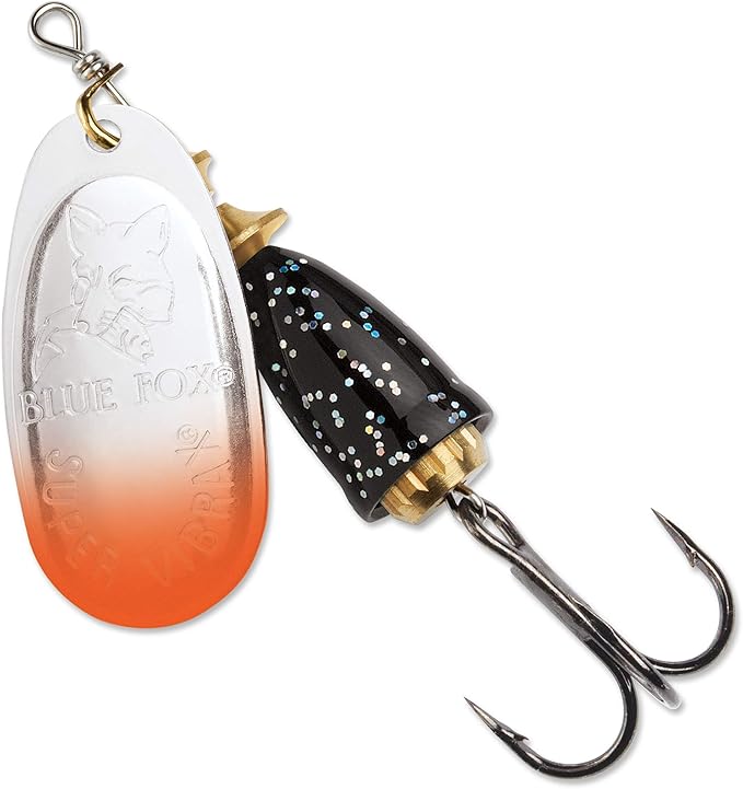 BLUE FOX Classic Vibrax, Inline Spinner Lure for Trout Bass Walleye and Salmon Premium Fishing Spinner