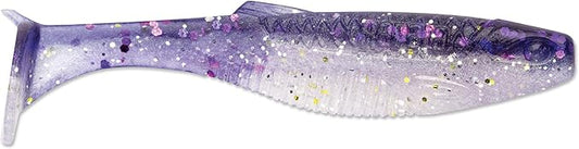 Rapala CrushCity Mayor Soft Plastic Paddle Tail Swimbait, Strong Kicking Action for Swim Jigs & Underspins, Bass, Redfish, Trout, Snook, Walleye & More