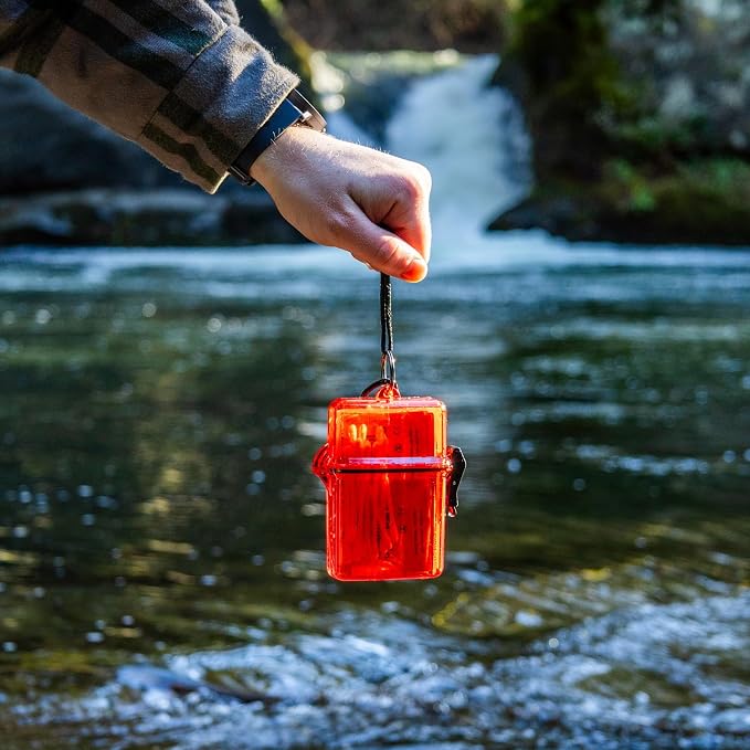 ASR Outdoor 50pc Portable First Aid Kit in Waterproof Case Emergency Supplies Survival Gear, 1pk