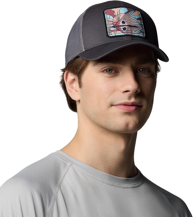 Columbia Unisex Adult PFG Patch Mesh Ball Cap
