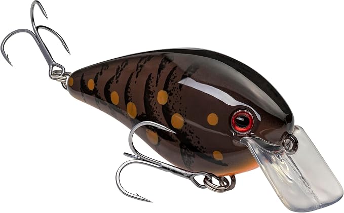 Strike King KVD 1.5 Hard Knock Fishing Lure, 3/8 oz, 3D Lifelike Eyes