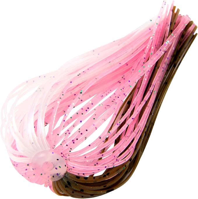 Dr.Fish 15 Pack Replacement Jig Skirts 88-Strands Silicone Fishing Umbrella Skirts Quick Change for Spinnerbaits Bass Jig Lures Making Accessories