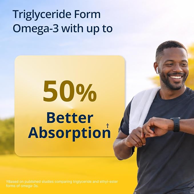 Metagenics OmegaGenics EPA-DHA 2400 mg - High Potency Liquid Fish Oil Supplement for Heart Health & Immune Support* - Sustainably Sourced - Lemon Flavor - Non-GMO & Gluten-Free - 30 Servings