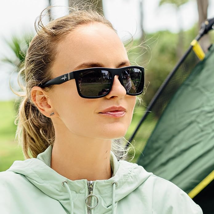 INFI Fishing Polarized Sunglasses for Men Driving Running Mirrored Glasses UV400 Protectiont