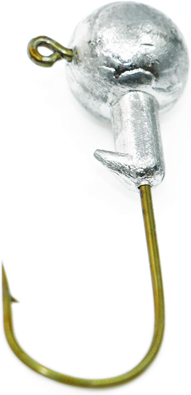 Unpainted Jig Heads,Ball Heads with Bronze Hook