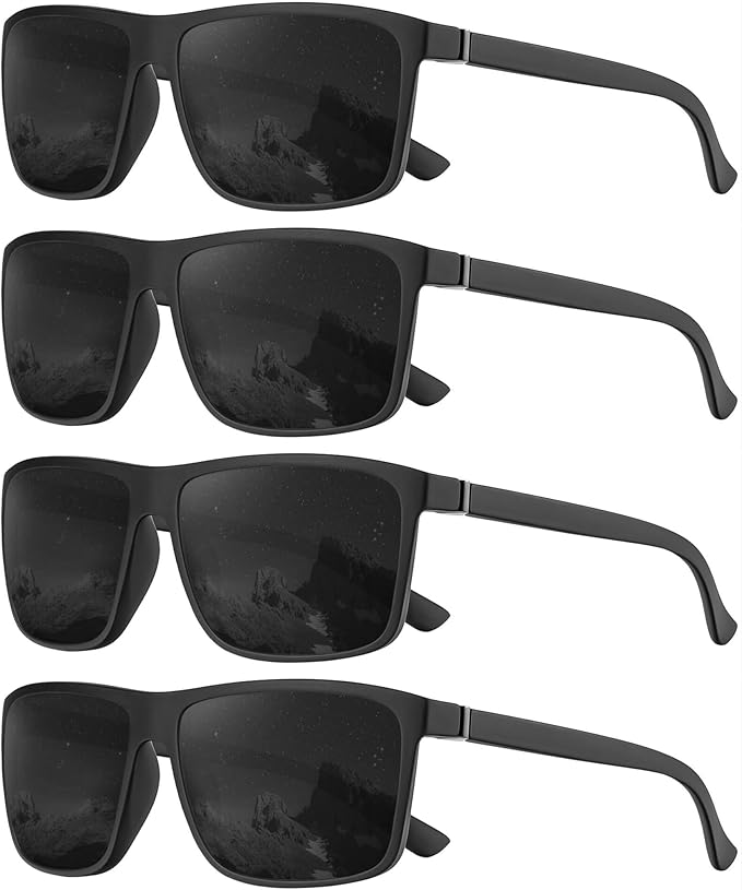 KALIYADI Polarized Mens Sun-Glasses Sunglasses-Men : Classic Sunglasses with UV Protection for Fishing Driving Golf