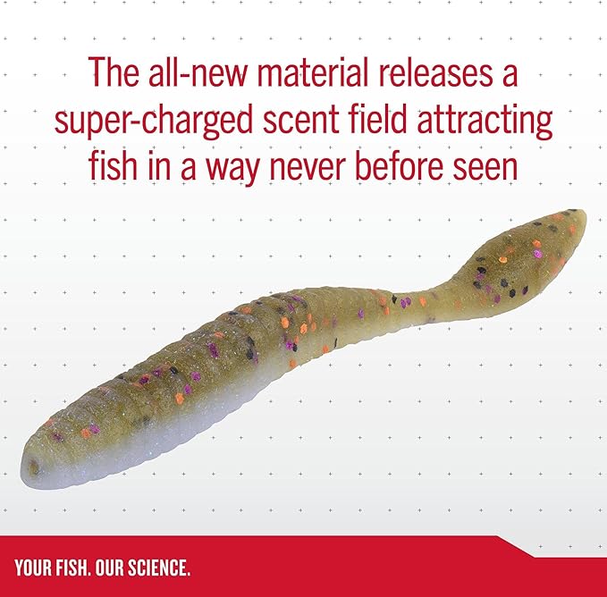 Berkley Berkley PowerBait MaxScent Flat Worm