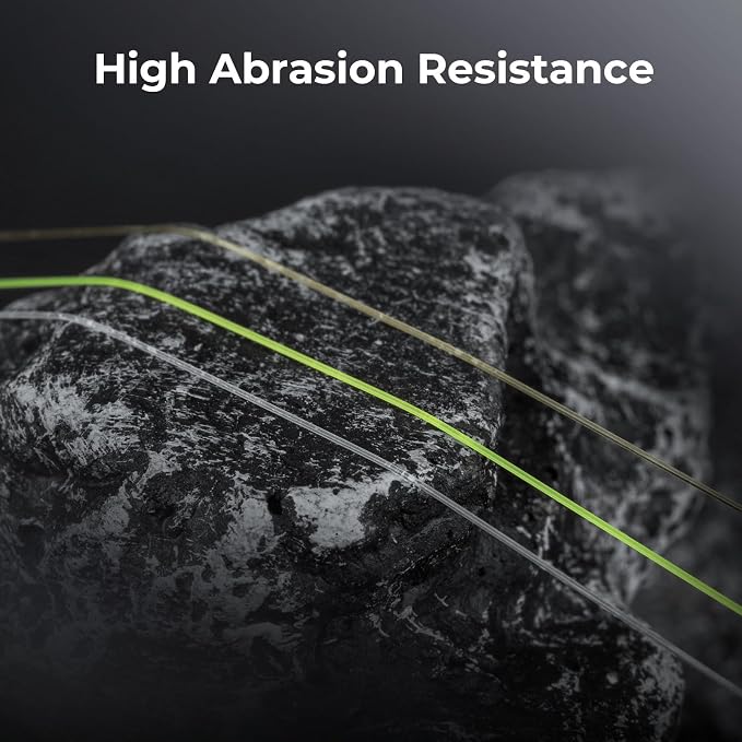 KastKing TriPolymer Crappie Advanced Monofilament Fishing Line, Higher Strength, Super Smooth, Low Light Refraction, Tri-Extrusion Advanced Mono Fishing line, Highly Abrasion Resistant