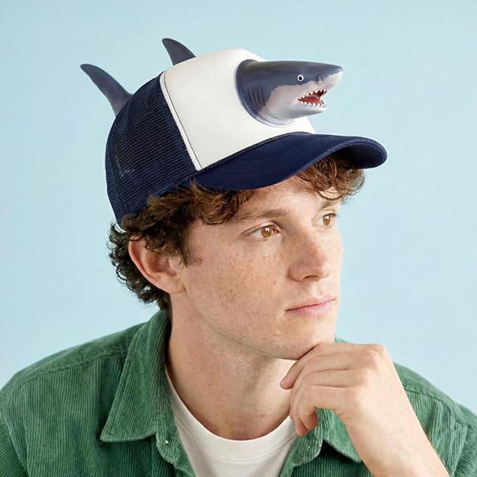 Coddies Bass Fish Hat - Hilarious Novelty Bass Fishing Hat, Perfect Gag Fishing Gift for Anglers, Dads & Fish Enthusiasts