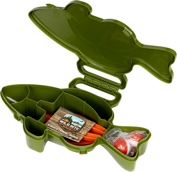 Flambeau Outdoors Wild Bite Fishing Tackle Box Kit
