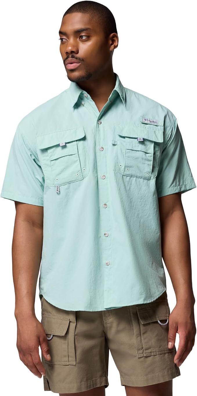 Columbia Men's PFG Bahama II Short Sleeve Fishing Shirt