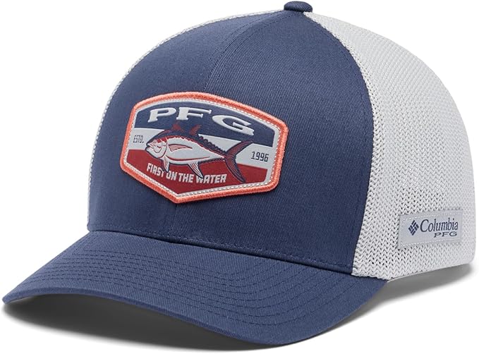 Columbia Unisex Adult PFG Patch Mesh Ball Cap