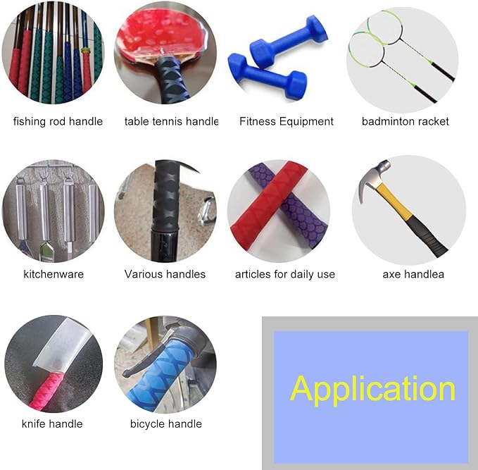 GREATFISHING Diameter: 25mm 30mm 35mm X-Tube Heat Shrink Sleeve Wrap Fishing Bulding Handle Cork Rod Grip with Non Slip Waterproof and Insulation 40 Inch Lengths Durable Repair