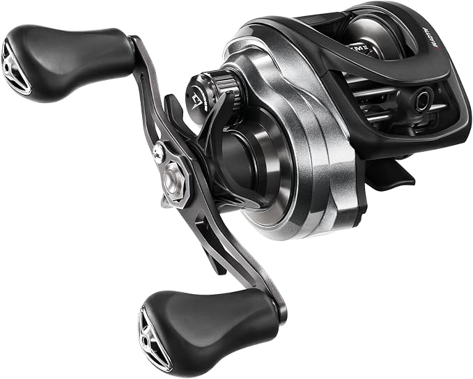 Piscifun Alloy M2 Baitcaster Reel, 7.6:1 Low Profile Baitcasting Reel with Mag-Bowl™ Brake, Aluminum Frame, AirBlade™ Side Cover, 6.3oz Lightweight Body, 18LB Drag, 10+1 Sealed Bearings