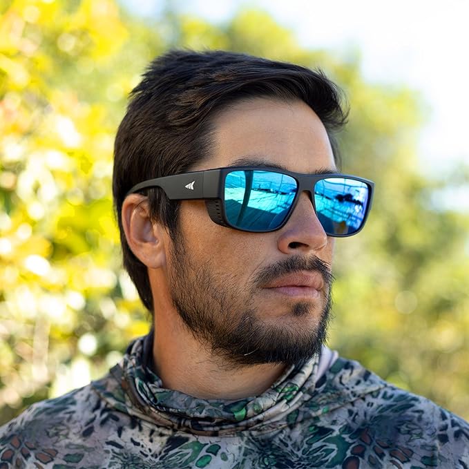 KastKing Comal Fit-Over Polarized Sports Sunglasses With PuriVex Protective Lens Coating, Fishing Driving, UV400, Men Women