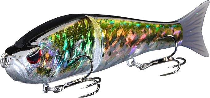 Bassdash SwimShad Glide Baits Jointed Swimbait Bass Pike Salmon Trout Muskie Fishing Lure