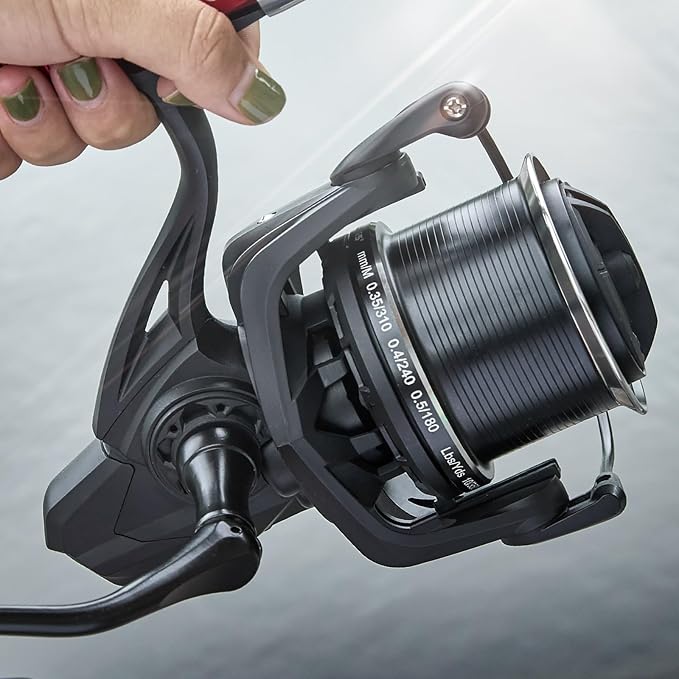 BILLINGS Saltwater Spinning Reel,Up to 44LBs Max Drag Big Game Surf Fishing Reels,4.8:1 Gear Ratio,with CNC Aluminum Spool,Heavy Long Casting Offshore and Inshore Saltwater Surf Fishing Reels