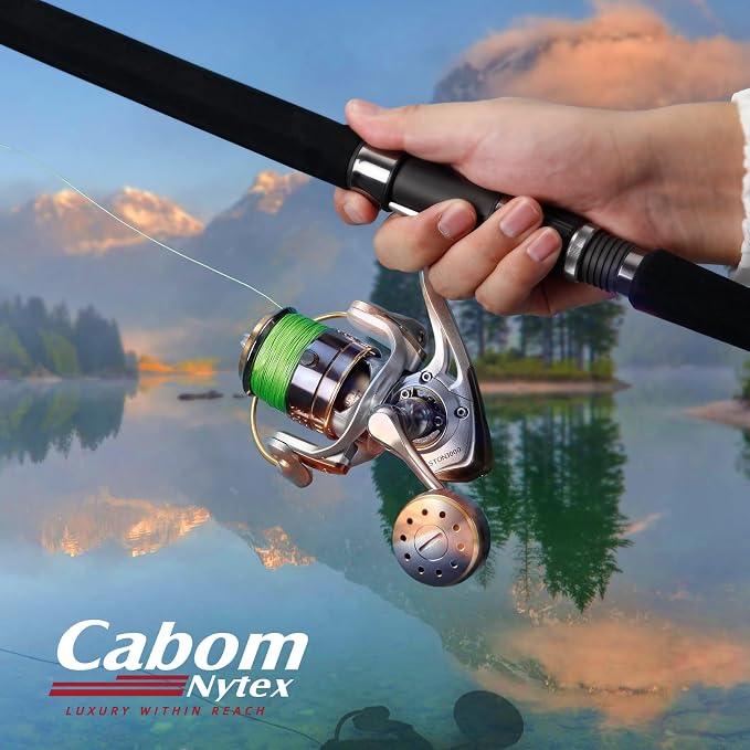 Long Shot Spinning Reel with Stainless Steel Gear, Heavy Tackle Saltwater Fishing Reel, 13+1BBS Smooth Surf Spinning Fishing Reel, 22KG/49Lbs Max Drag, Metal Trolling Reel Size 3000-6000