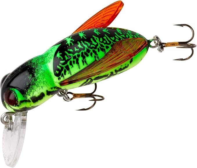 Rebel Lures Bumble Bug Topwater / Crankbait Fishing Lure, 1 1/2 Inch, 7/64 Ounce