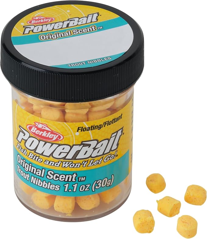 Berkley PowerBait Trout Nibbles Fishing Dough Bait