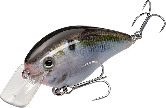Strike King KVD 1.5 Hard Knock Fishing Lure, 3/8 oz, 3D Lifelike Eyes
