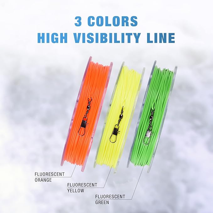 SF Rattle Reel Line for Ice Fishing Rattle Reels