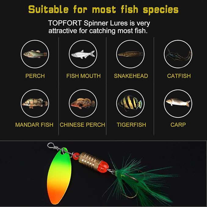 TOPFORT 187/343pcs Fishing Accessories Kit, Organized Fishing Tackle Box with Tackle Included, Fishing Hooks, Fishing Weights Sinkers, Fishing Gear and Equipment, Fishing Gift for Men