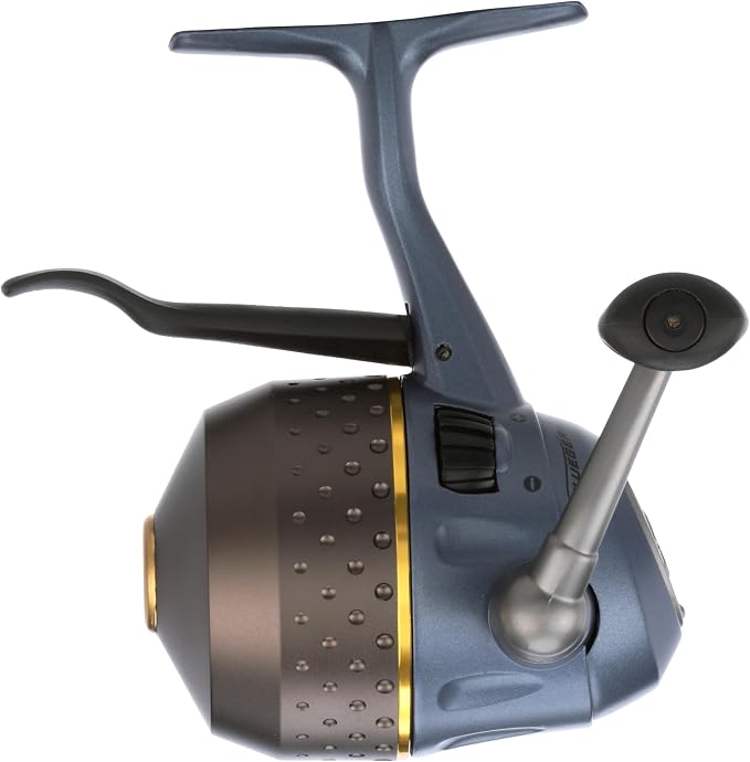 Pflueger President Spincast Reel, Size 6U Fishing Reel, Right/Left Handle Position, Aluminum Spool, Dial Drag System