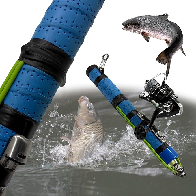 Fishing Catapult Rod, 2026 Upgraded Slingshot Fishing Reel, Professional Fly Fishing Rod, Portable Catapult Fishing Lure Angling Tools for Beginners, Cast Farther with Zero Effort