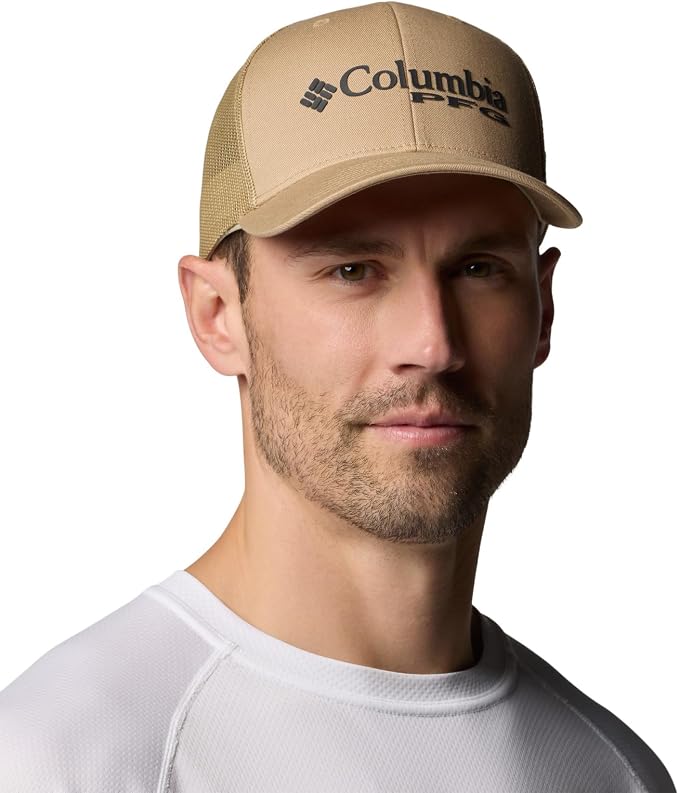Columbia PFG Logo Mesh Ball Cap