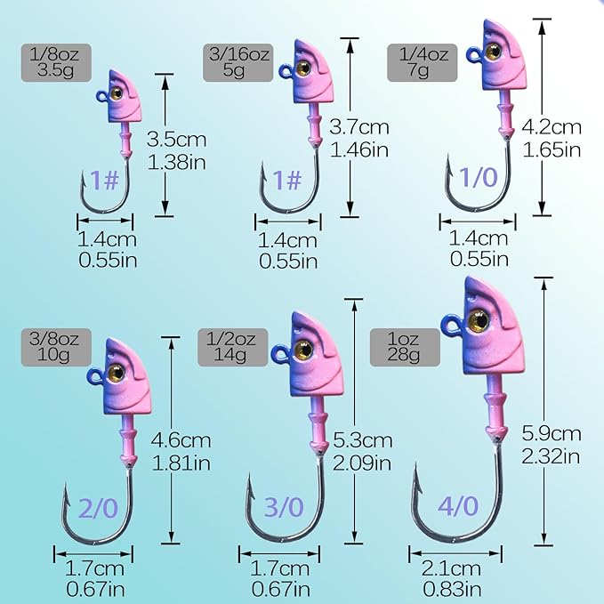 Swimbait Jig Head Swimbait Jigs with 3D Eyes Minnow Jig Heads for Fishing Saltwater 10 pcs/Set