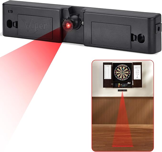 Viper Laser Throw Line Markers – Battery-Operated Precision Oche Lights in Multiple Styles