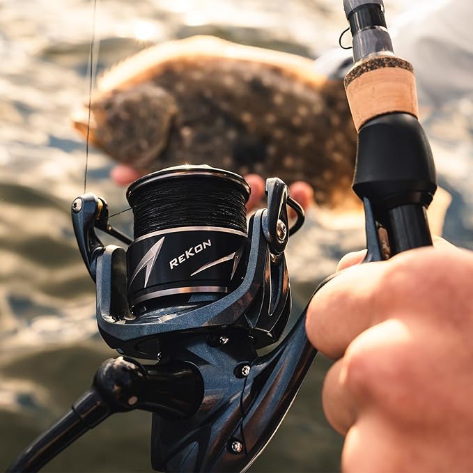 KastKing ReKon Saltwater Spinning Fishing Reel – Up to 55LBs Max Drag Big Game Fishing Reel - Innovative NyliTech Body- Water Resistant - MaxiDur 5+1+1 Corrosion-Resistance Bearing System
