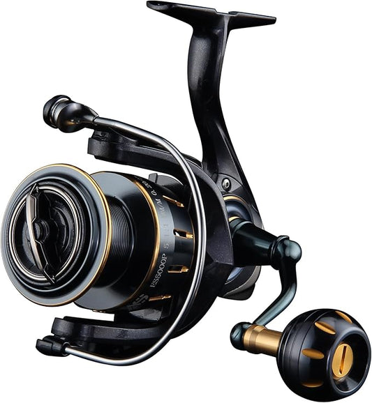 HAUT TON Dolphin Advance Edition Spinning Reel,5.2:1Gear Ratio,22LBS,5+1BB,Backlash Free Bearing,Sealed Drag System,Saltwater,Freshwater Fishing Reels