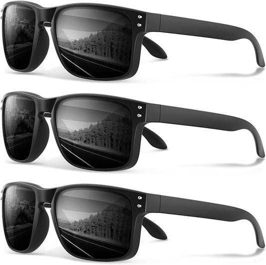 Polarized Sunglasses for Men Women - Classic Sport Sun Glasses for Driving Running Cycling Fishing UV400 Protection