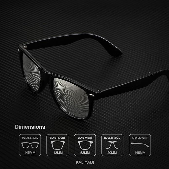 KALIYADI Sunglasses Men Polarized for Mens and Womens Unisex Sun Glasses for Driving UV Protection