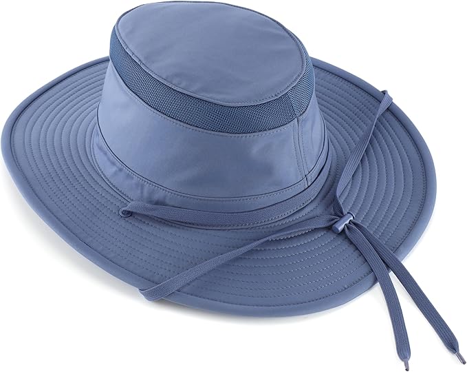 Home Prefer Classic UPF 50+ Men's Sun Hat Wide Brim Bucket Hat UV Protection Fishing Hat for Men Beach Safari Gardening Golf