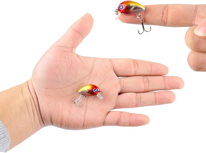 Sougayilang Fishing Lures Large Hard Bait Minnow VIB Lure with Treble Hook Life-Like Swimbait Fishing Bait Popper Crankbait Vibe Sinking Lure for Bass Trout Walleye Redfish