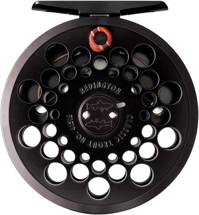 Redington Classic Trout Fly Reel – Lightweight Click-and-Pawl Trout Reel, Large Arbor, CNC Machined Aluminum