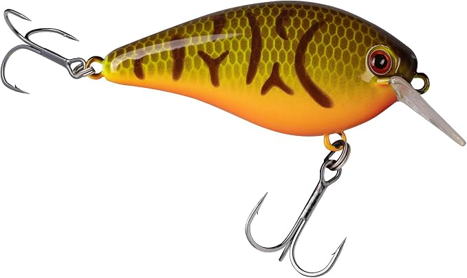 Strike King KVD 1.5 Hard Knock Fishing Lure, 3/8 oz, 3D Lifelike Eyes