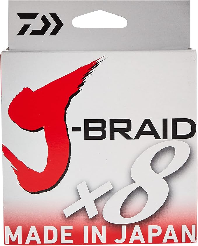 Daiwa J-Braid 300M 8-Strand Woven Round Braid Line