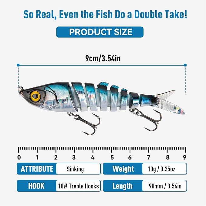 KINGDOM 3PCS Topwater Fishing Lures for Bass Whopper Popper Fishing Lure for Bass Catfish Pike Perch Floating Pencil Bait with Propeller Tail Freshwater/Saltwater