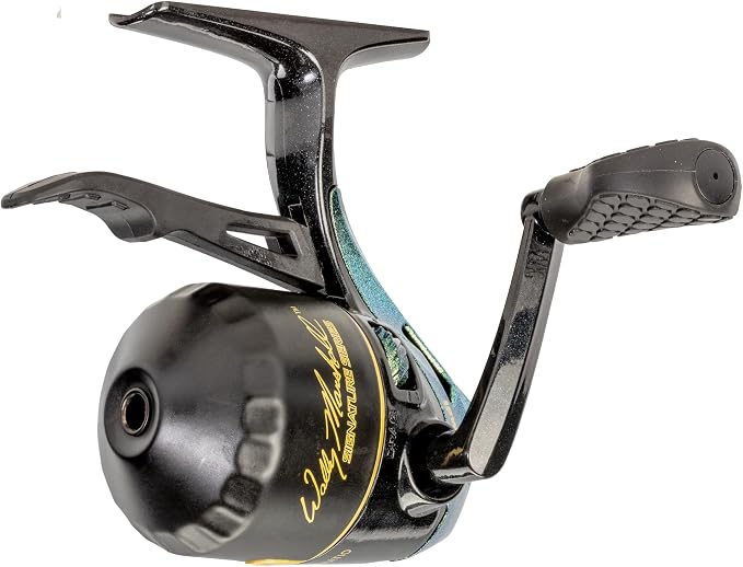Lew's Wally Marshall Signature Series Underspin Fishing Reel, 2+1 Bearings, 4.3:1 Gear Ratio, All Metal Gears, Reversible Handle (Clam Packaging)
