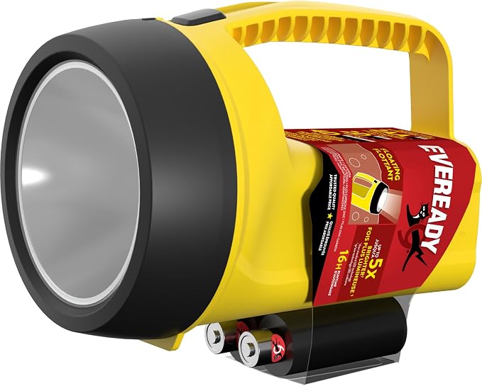 EVEREADY Floating LED Lantern, 60 Lumens, Water Resistant, Emergency Lanterns for Home Power Failure, Batteries Included