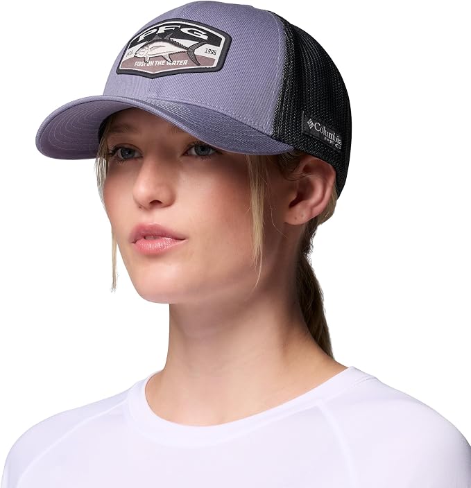 Columbia Unisex Adult PFG Patch Mesh Ball Cap