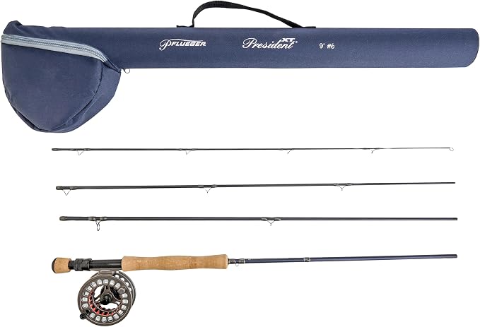 Pflueger President XT Fly Rod and Reel Combo