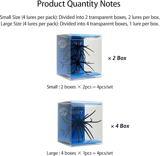 4Pcs Floating Sea Urchin Soft Lure | Tentacle Creature Lure, 4.33" & 3.54" TPR Finesse Baits, 5 Colors, Ideal for Bass Fishing with Drop Shot, Wacky Rig, Neko Rig