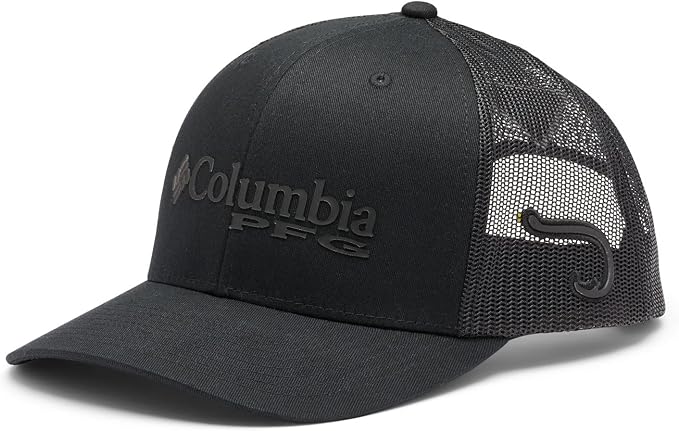 Columbia Unisex Adult PFG Logo Mesh Ball Cap