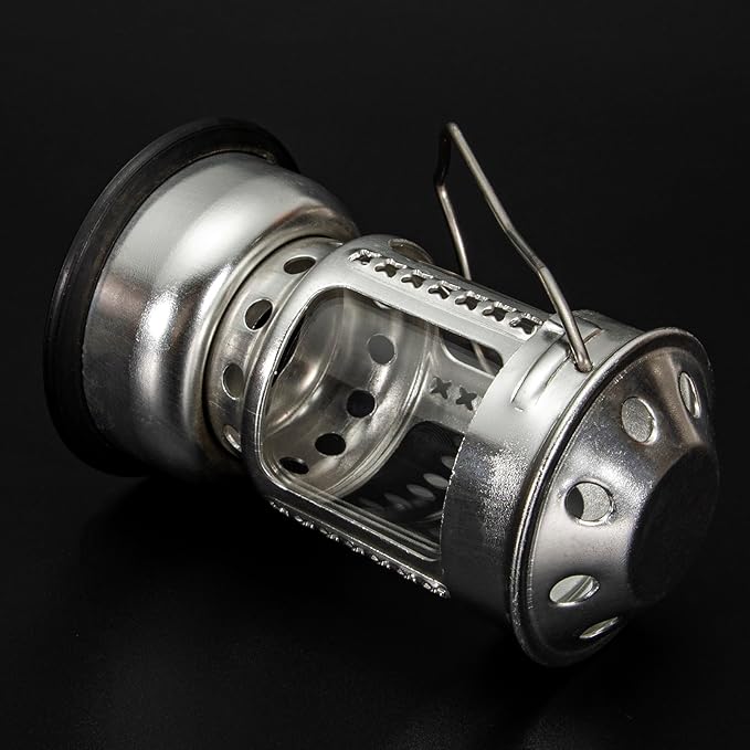 Portable Candle Lantern Night Fishing ing Outdoor Camping Aluminium Alloy Candle Lamp