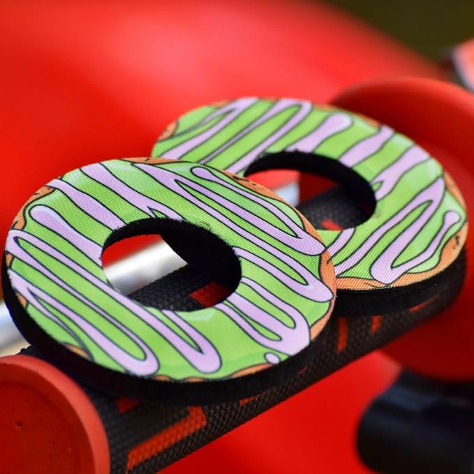 Doughnut Collection - Gripdonuts.com Premium MX BMX Dirt Bike Motorcycle Grip Donuts (13 Variations)